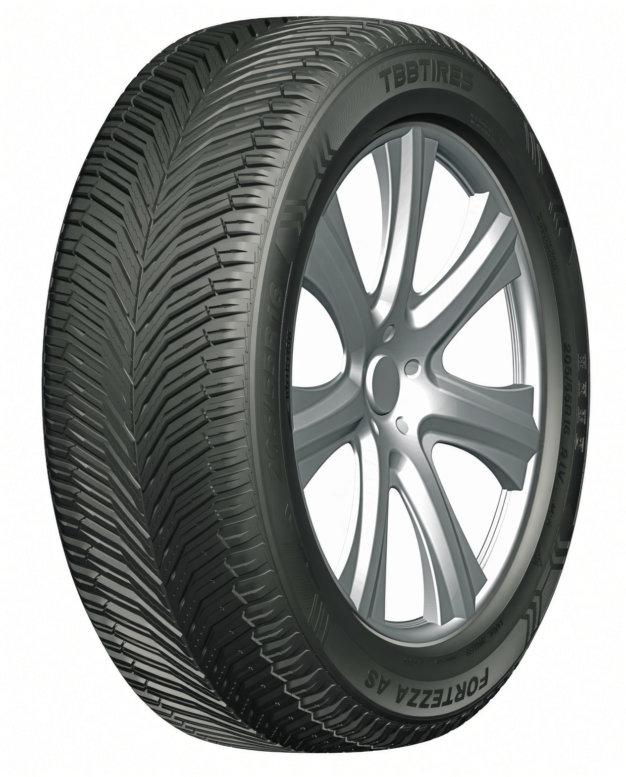TBB Tires Fortezza AS 255/45 R19